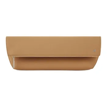 TOTEME Calfskin Clutch Medium Size Women's Wheat