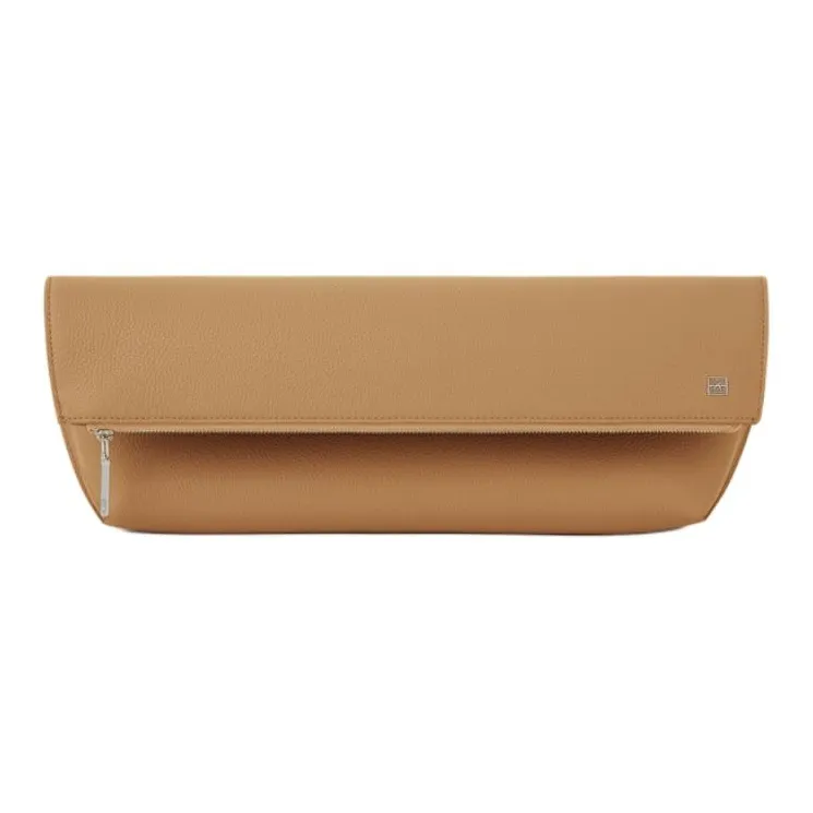 TOTEME Calfskin Clutch Medium Size Women's Wheat-0