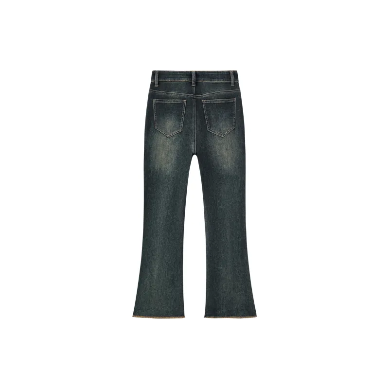SEM/R Jeans Women's Denim Yellow Mud 80325-1