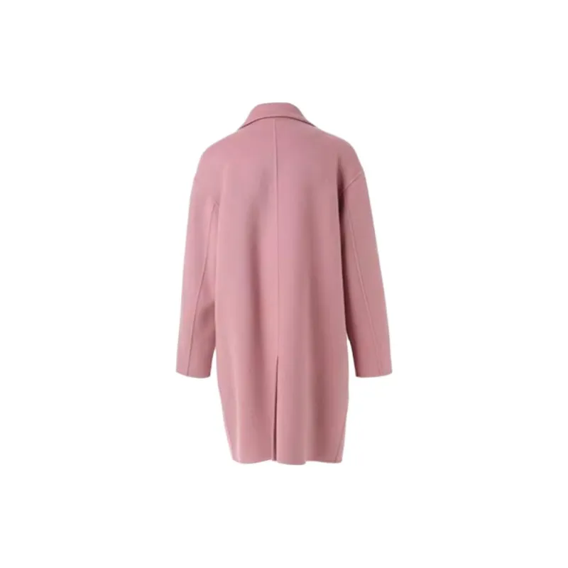 QIAOWANNI Coats Women's Ceramic Pink-1