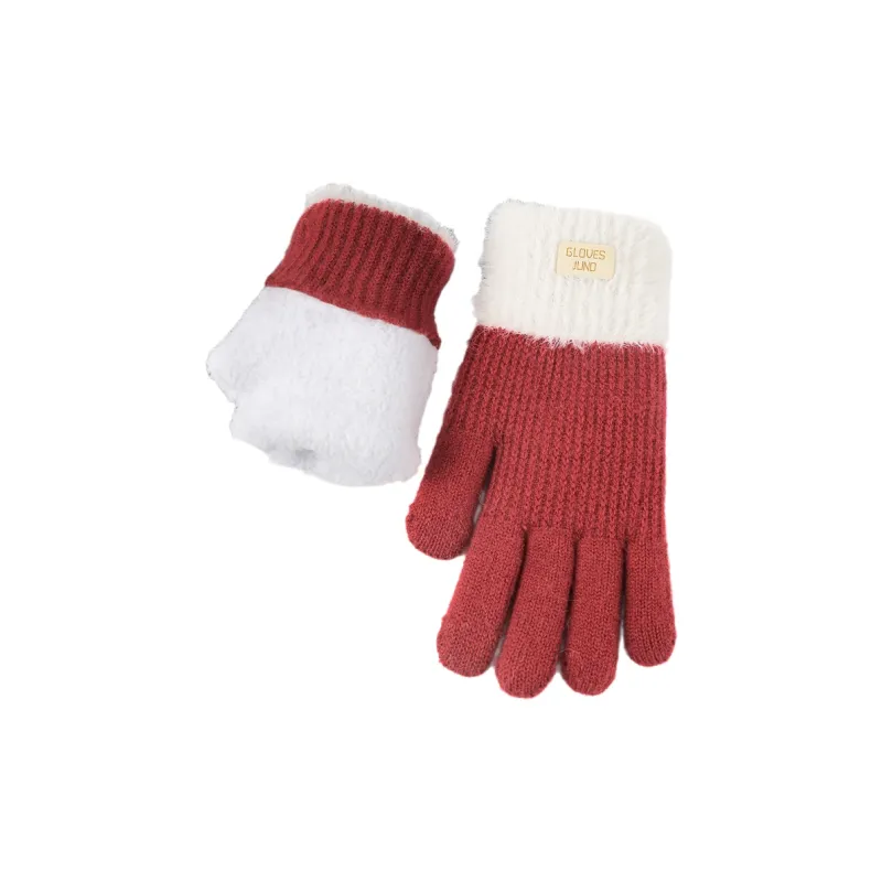 JKEM Acrylic Knit Gloves Unisex-3