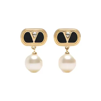 Valentino Ovalette Earrings