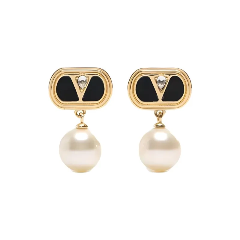 Valentino Ovalette Earrings-0