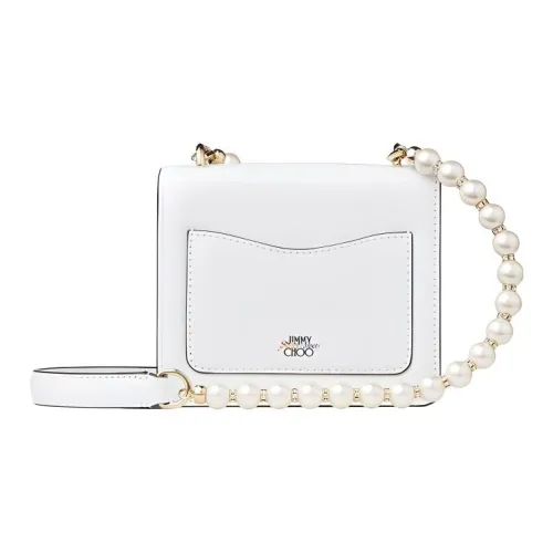 Jimmy Choo SAILOR MOON Collaboration Leather Crossbody Bag Shoulder Bag Mini Women's White & Red