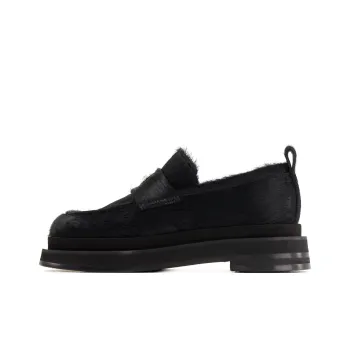 SIMONE ROCHA Heart Toe Loafers Women's Black