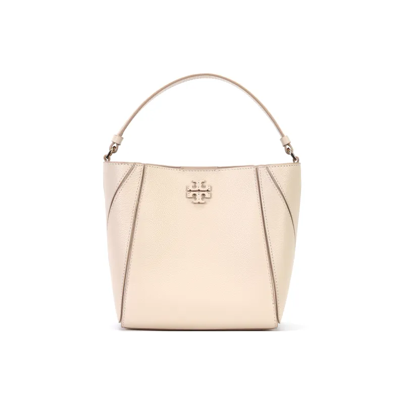 TORY BURCH McGraw Small Bucket Bag Brie-1