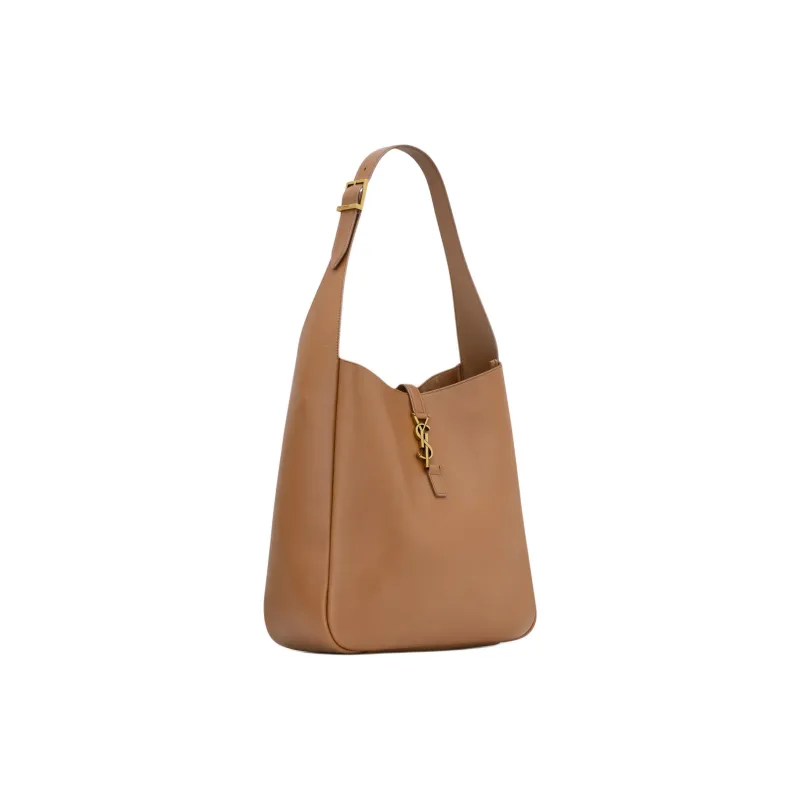 SAINT LAURENT Calfskin Handbag, Shoulder Bag Tubas Women's Fox-1