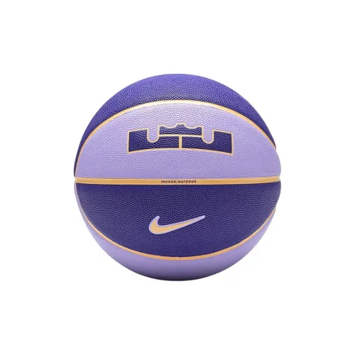 Nike Artificial Leather Basketball Purple Size 7 Ball Match Unisex