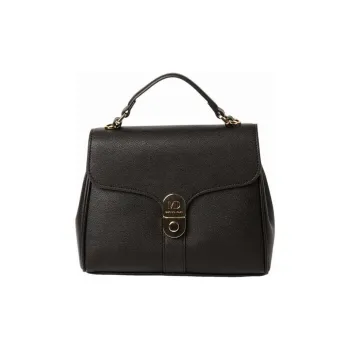 MAC DOUGLAS Synthetic Leather Shoulder Bag, Crossbody Bag, Handbag Regular Women's Black