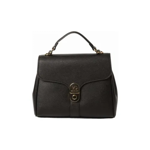 MAC DOUGLAS Synthetic Leather Shoulder Bag, Crossbody Bag, Handbag Regular Women's Black