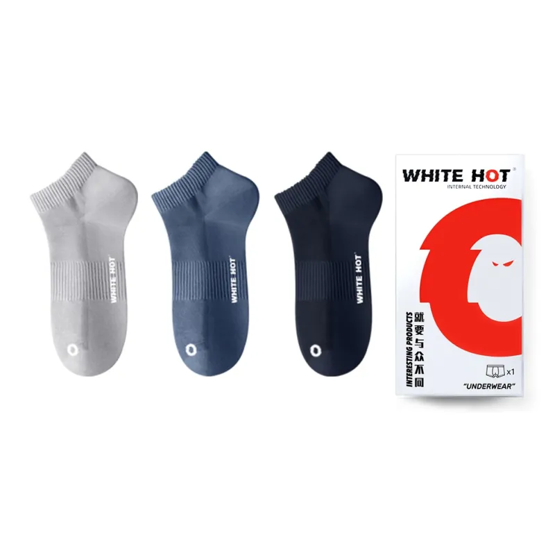 WHITE HOT Men Socks-19