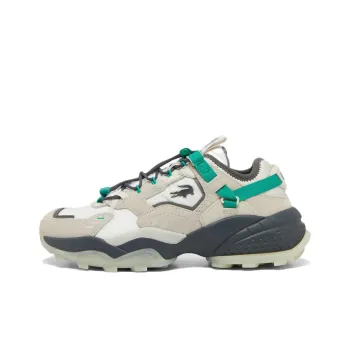 LACOSTE L-Guard Breaker Low-Top Outdoor Shoes Women's Beige White Green