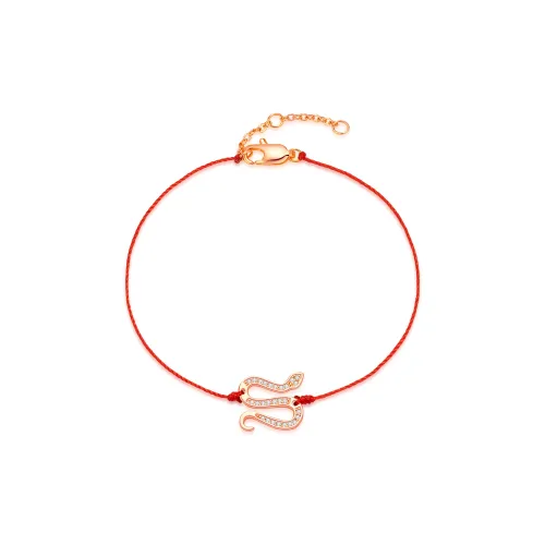 Jodie&Kevin Sterling Silver Braided String Bracelets Unisex
