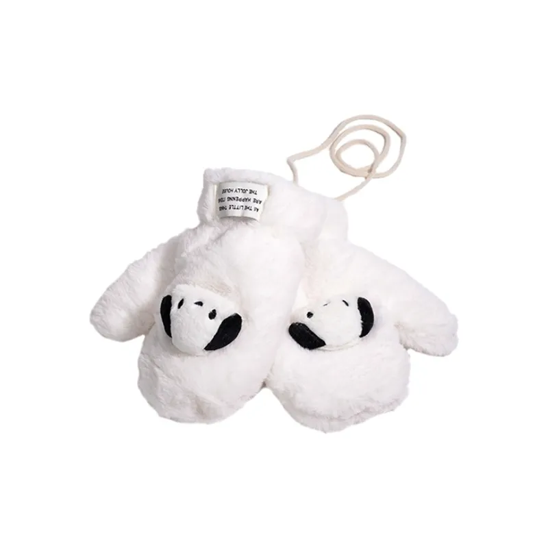 YUZHAOLIN Plush Knit Gloves Unisex-4