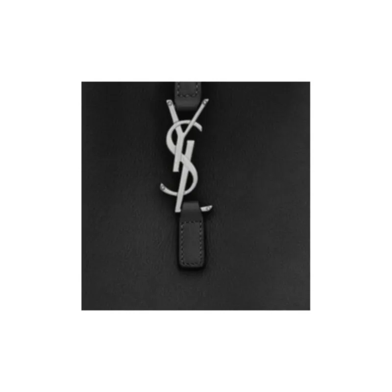 SAINT LAURENT LE5A7 Cow Leather One Shoulder Handbags Small Size Women's Black-4