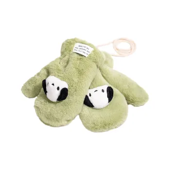 YUZHAOLIN Plush Knit Gloves Unisex