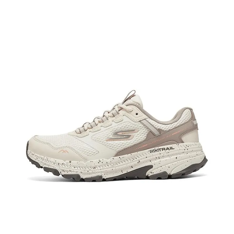 Skechers WOMEN'S GO Series Wear Resistant Low Top Running Shoes Women's Taupe-0