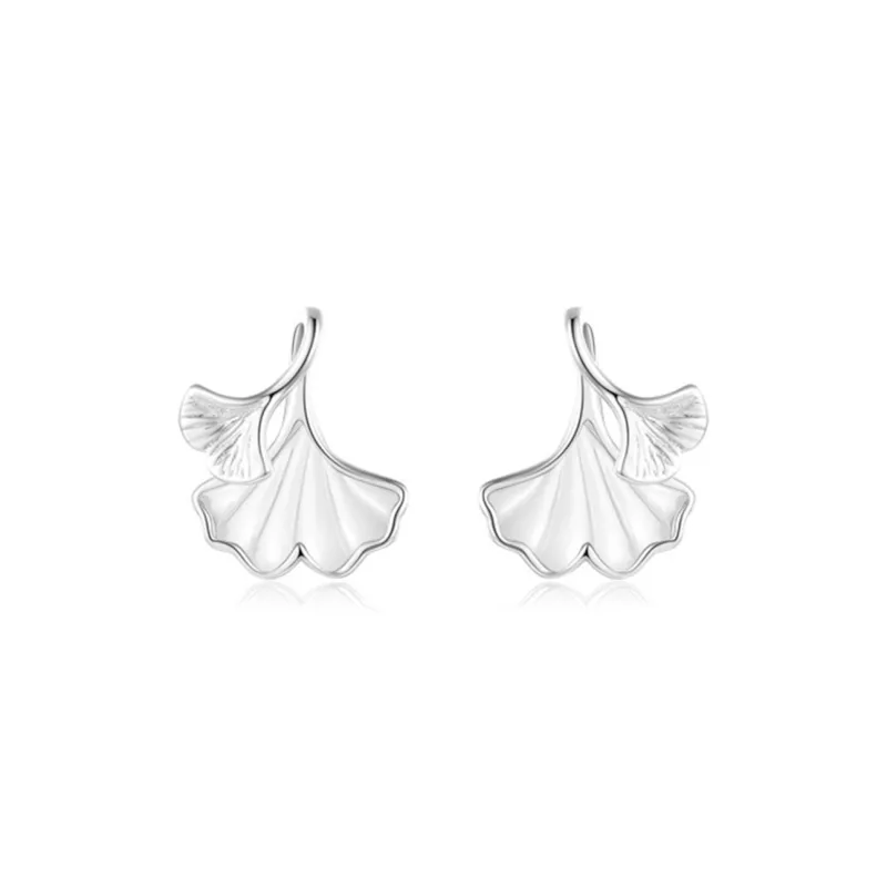 Love Link 999 Fine Silver Stud Earrings Women's-0