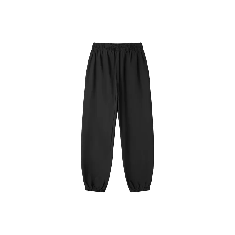 P8H9 Casual Pants Unisex Black-1