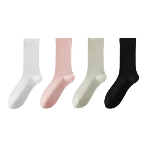 Thirteen-day Season Mid-Calf Socks Women's 4 Pack