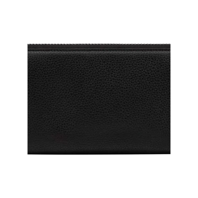 CL LUBOTING Calfskin Wallet Men's Black/Red-4