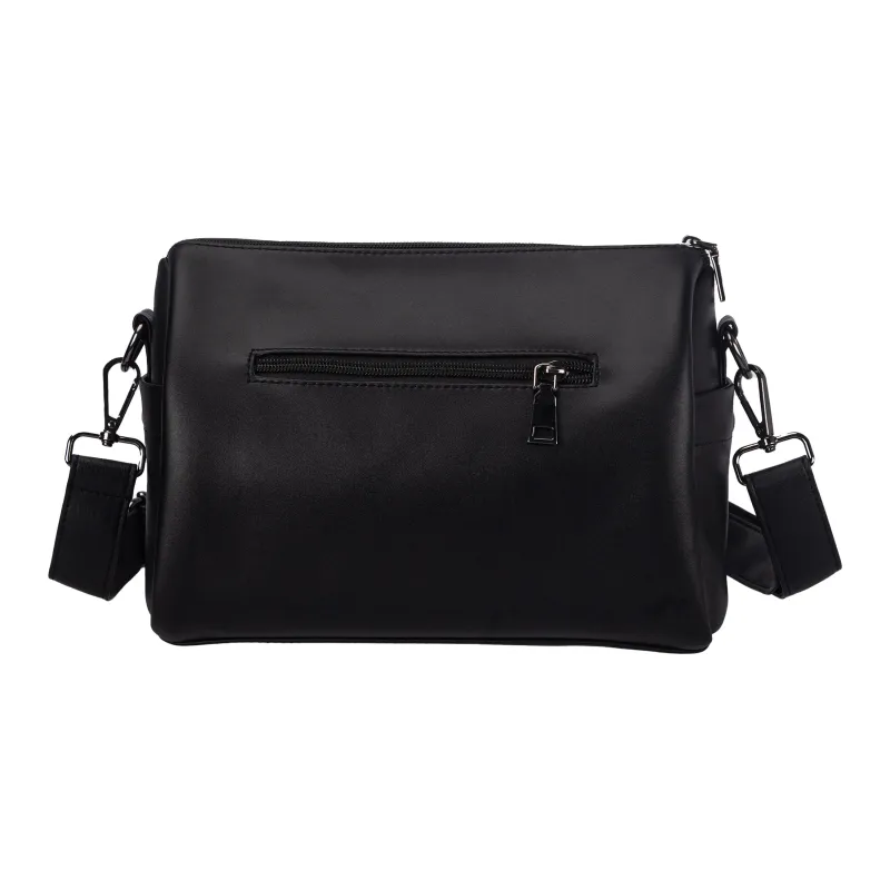 TAKI Premium PU Leather Crossbody Bag Shoulder Bag Regular Unisex Black-10