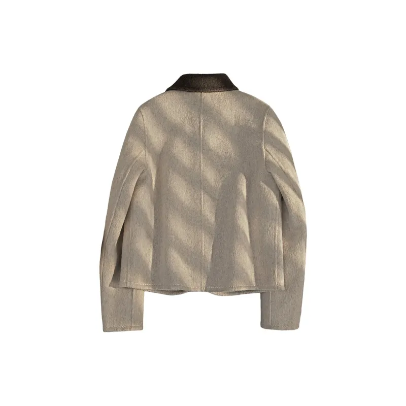 Cypress House Coats Women's Oat-1