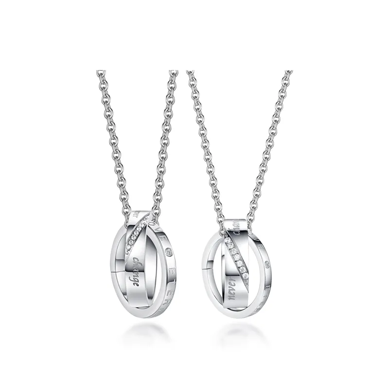 DH7 Titanium Steel Necklaces Unisex-3