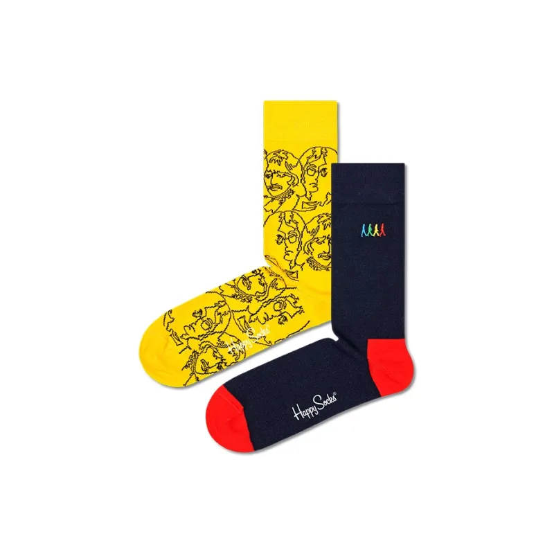 Happy Socks Mid Calf Socks Unisex Combo Set-13
