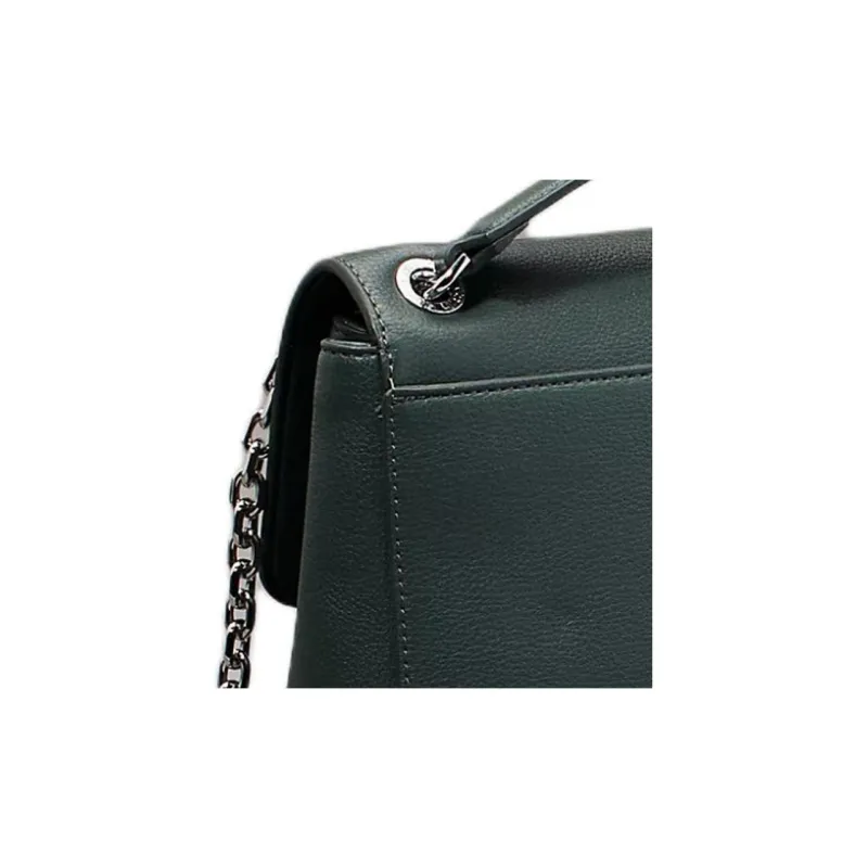 CALVIN KLEIN Artificial Leather Shoulder Bag Crossbody Bag Women's Palm Green-3