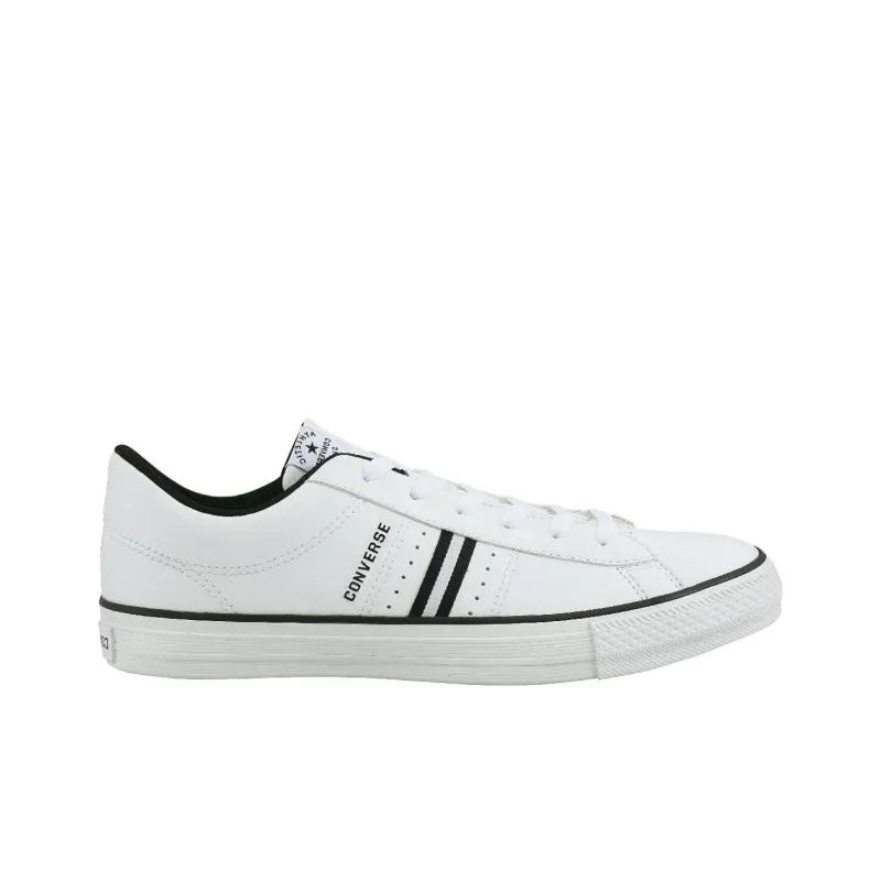 Converse Nextar Anti Slip Wear Resistant Low Top Skateboard Shoes Men's White-1