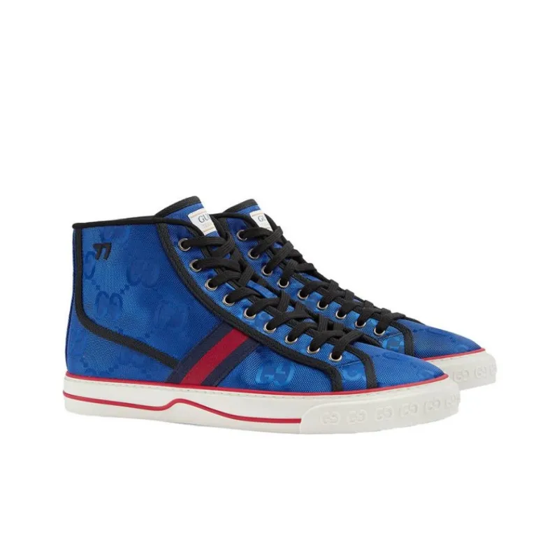 GUCCI Tennis 1977 Off The Grid High 'Blue'-2