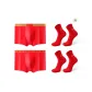 Good Luck+Auspicious+Socks *2