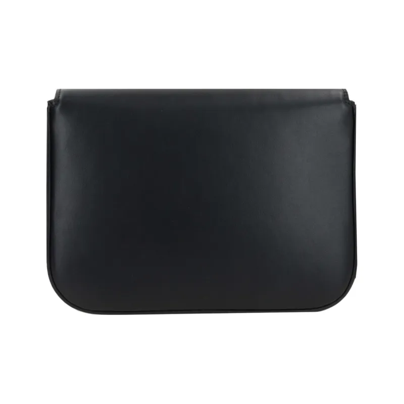 PRADA Calfskin Crossbody Bag Shoulder Bag Women's Black-2