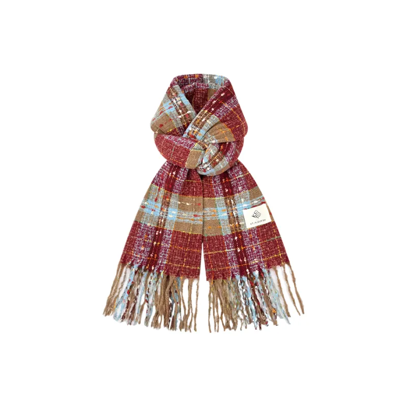 Lanza Knit Scarves Unisex-0