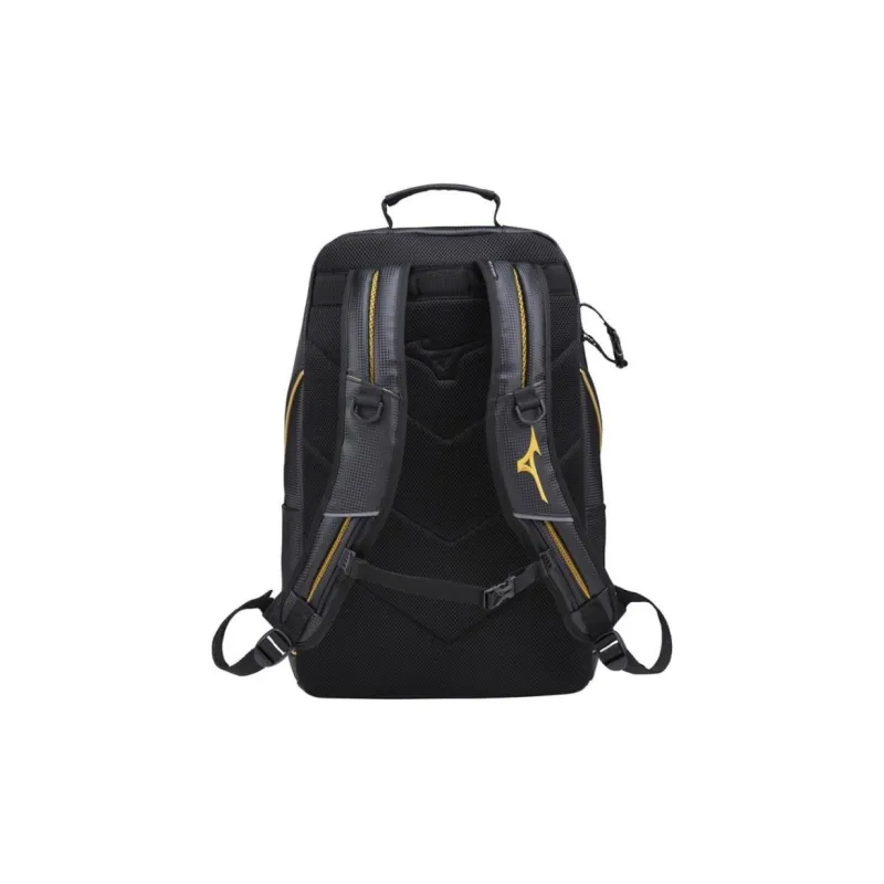 Mizuno PVC Backpack Unisex Black & White-3
