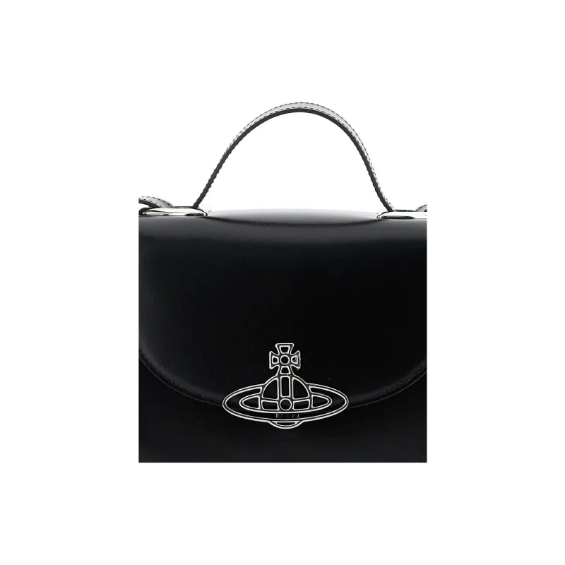 Vivienne Westwood Linda Logo Plaque Shoulder Bag-2