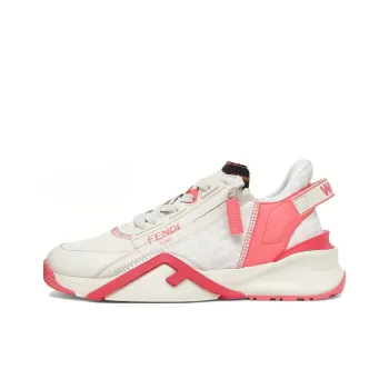 FENDI Women's Flow FF Motif Low 'White Pink'