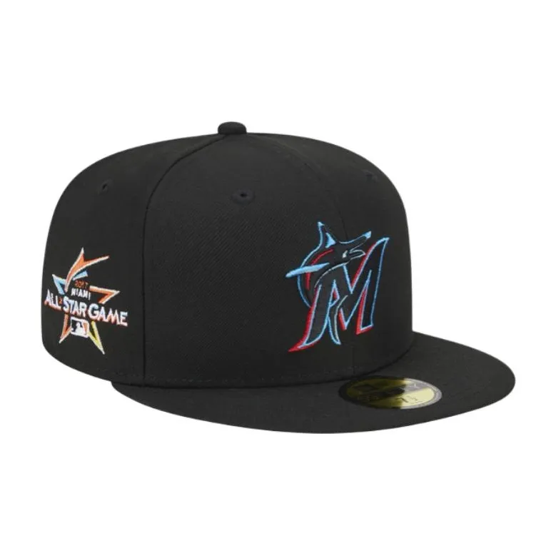 New Era Authentic Collection Miami Marlins On-Field Game 59Fifty Fitted Hat-2