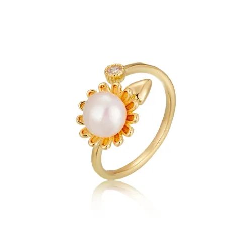 VAN GOGH Copper Rings Women's White