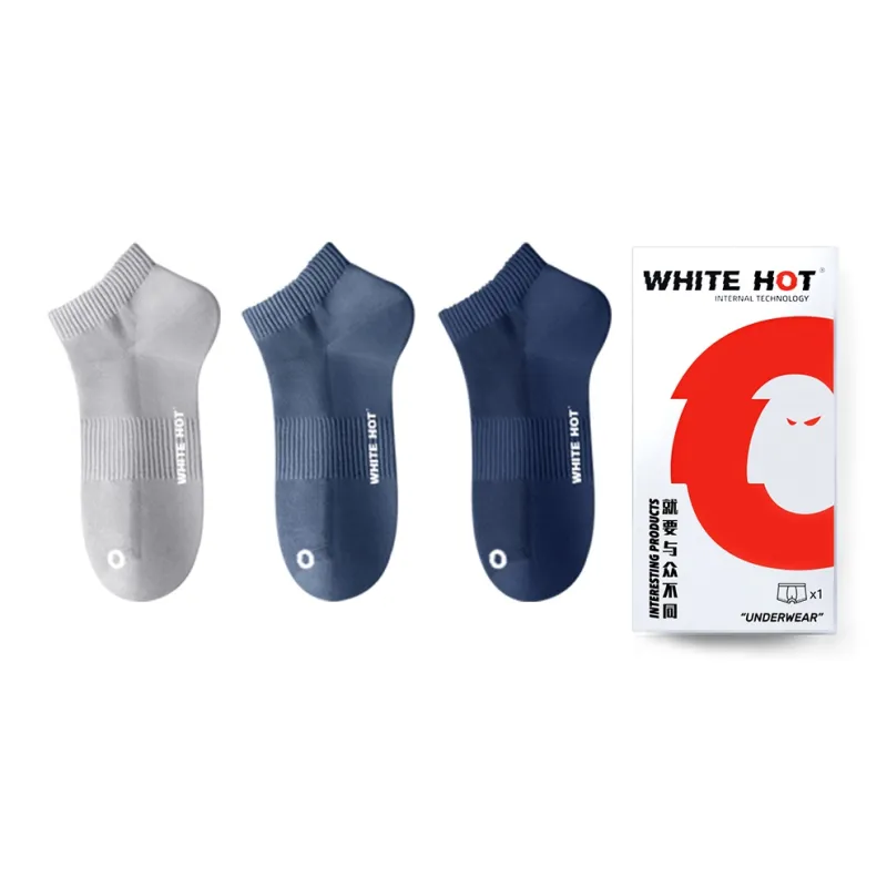 WHITE HOT Men Socks-38