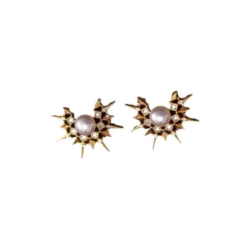 ORDI Freshwater Pearl Stud Earrings Unisex