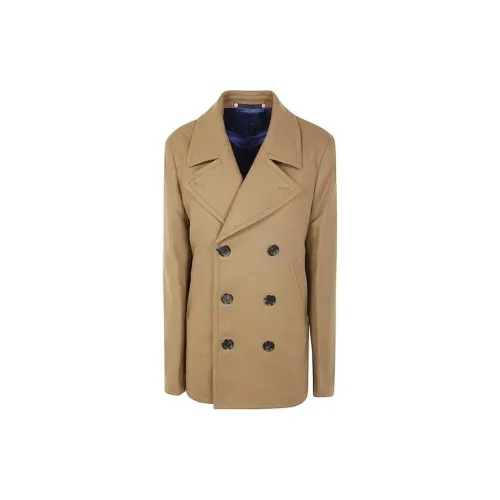 PS By Paul Smith Long Sleeved Double Breasted Peacoat