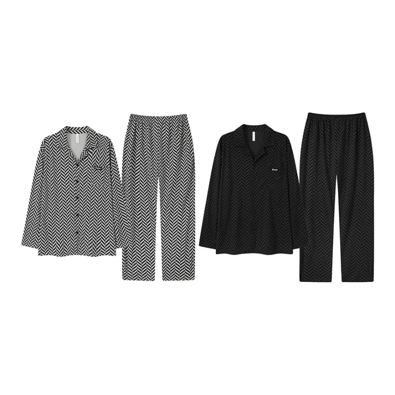 Cotton Gene Pajama Set Men's Combo Set-36