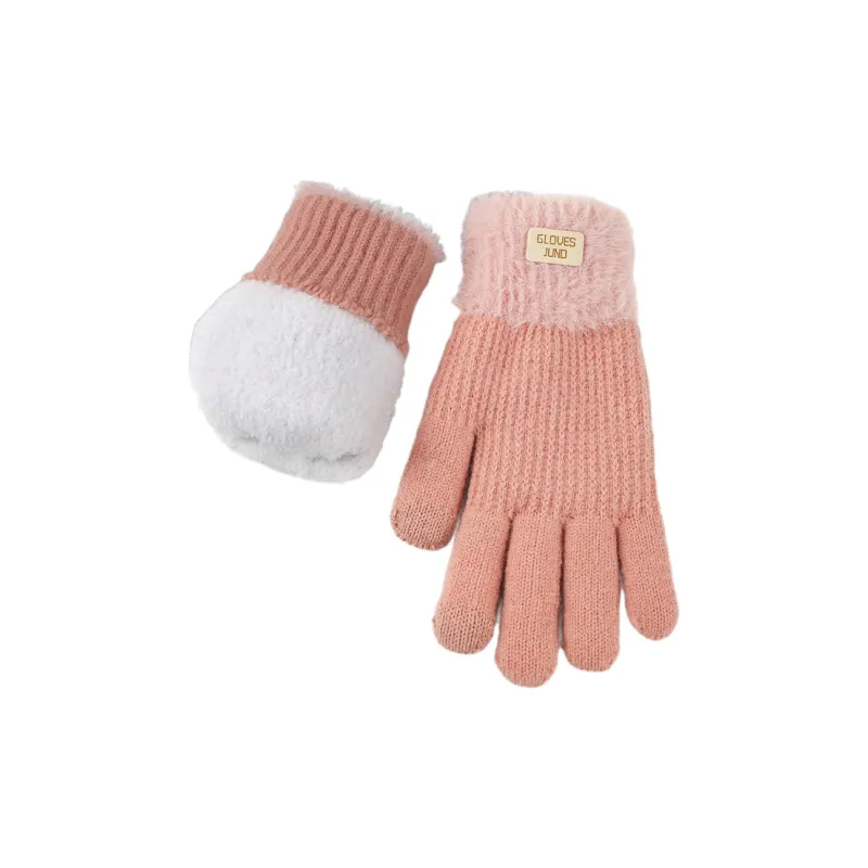 JKEM Acrylic Knit Gloves Unisex-2