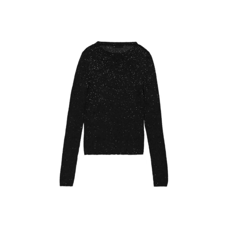 Balenciaga Sequinned Long Sleeve Top-1