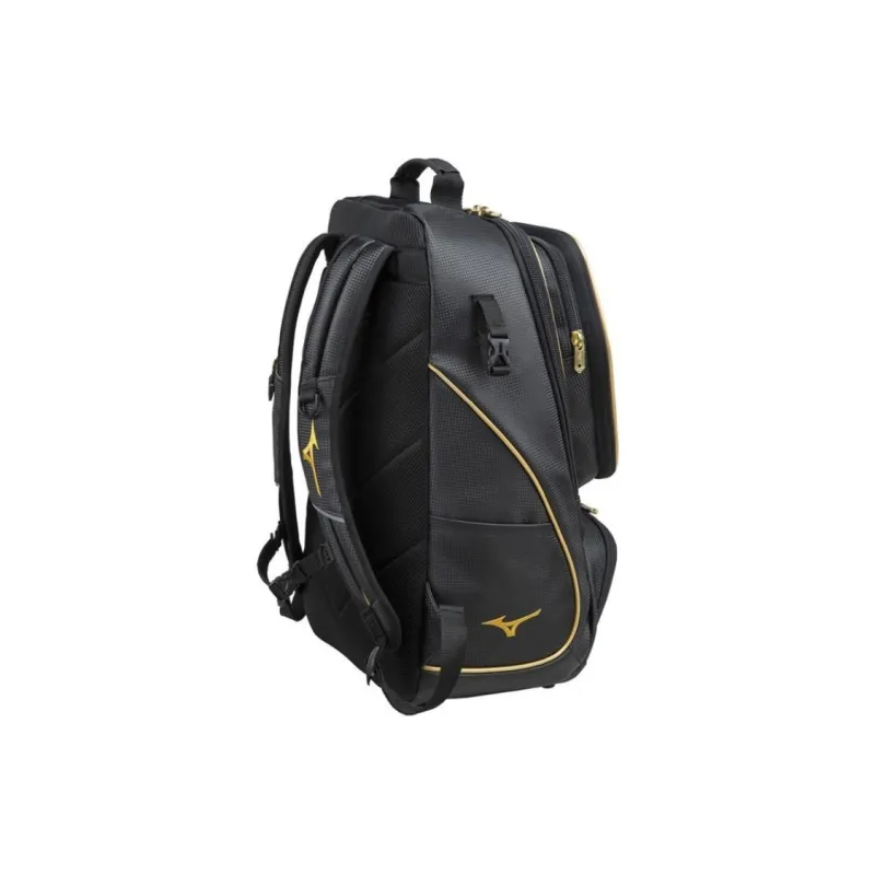 Mizuno PVC Backpack Unisex Black & White-2
