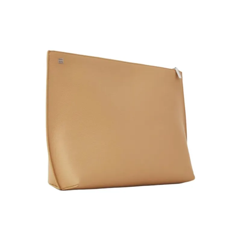 TOTEME Calfskin Clutch Medium Size Women's Wheat-1