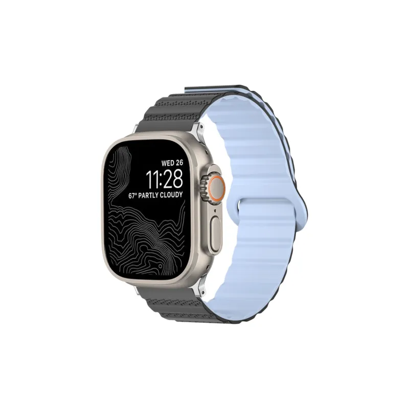 CHUANGYIDA Apple Compatibility Watch Band 145~230mm Silicone Material-6