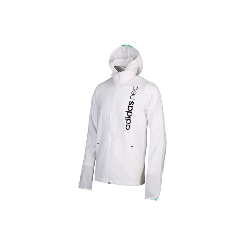 Adidas Neo M CE CL WB Jackets Coats Men's White-2